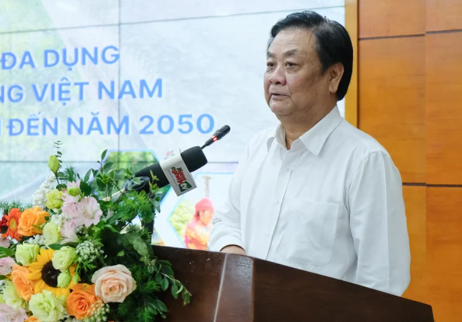 Bộ trưởng L&ecirc; Minh Hoan: "Cần những tư duy mới để c&oacute; những sản phẩm khai th&aacute;c được gi&aacute; trị ngo&agrave;i l&acirc;m sản".