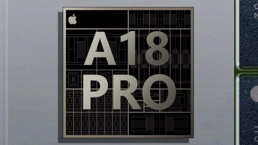 Ảnh render của chip Apple A18 Pro