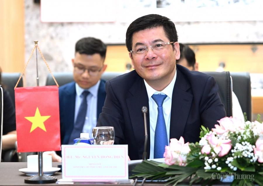 Vietnam's Minister of Industry and Trade Nguyen Hong Dien (Photo source: MoIT)