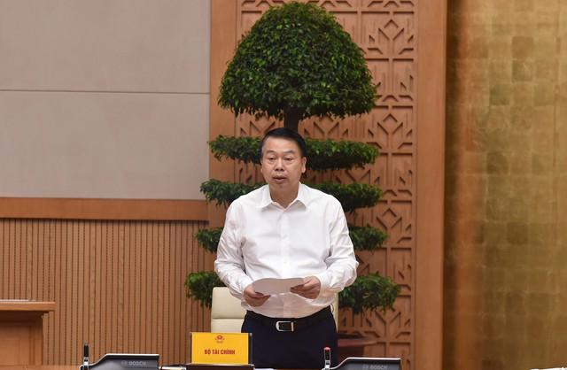 Vice Minister of Finance Nguyen Duc Chi at the conference. (Photo source: VGP)