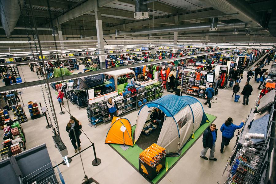 French company Decathlon is already in Vietnam (Photo source: internet)