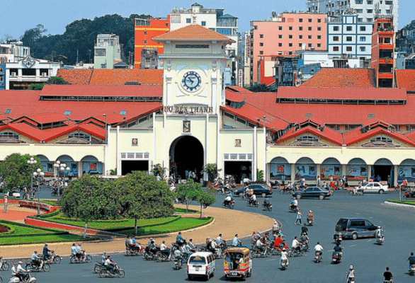 Ben Thanh - an iconic traditional market in Ho Chi Minh City. (Photo source: internet.)