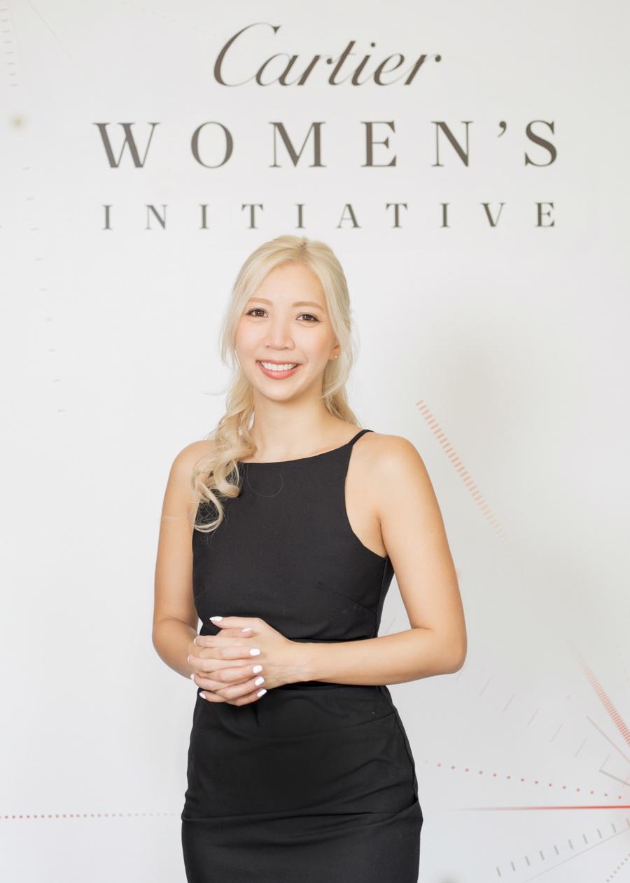 Marina Tran-Vu l&agrave; người Việt Nam đầu ti&ecirc;n được xướng danh tại Cartier Women&rsquo;s Initiative.