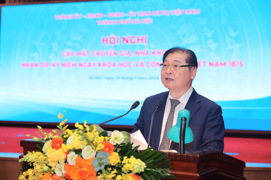 Chủ tịch Liên hiệp các Hội Khoa học và Kỹ thuật Việt Nam Phan Xuân Dũng.