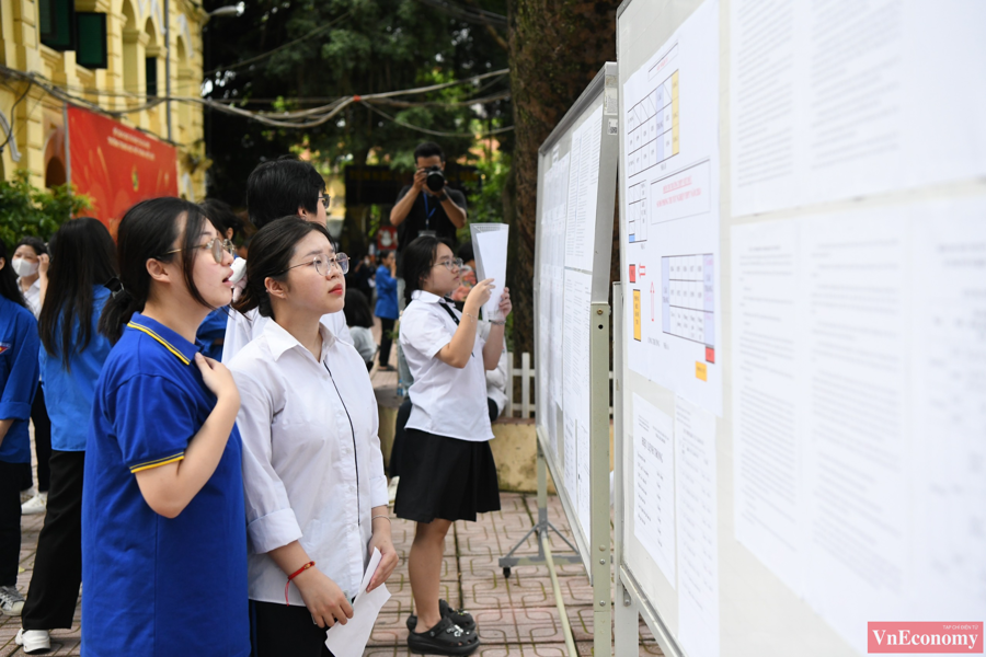 [Phóng sự ảnh] Gần 109.000 thí sinh Hà Nội sẵn sàng cho kỳ thi tốt nghiệp THPT năm 2024 - Ảnh 2