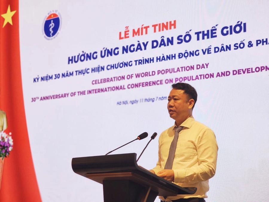 &Ocirc;ng L&ecirc; Thanh Dũng, Cục trưởng Cục D&acirc;n số (Bộ Y tế).