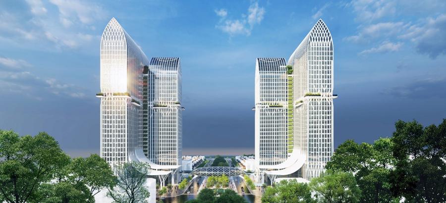 Dự án The Terra - Bắc Giang do Văn Phú - Invest phát triển.