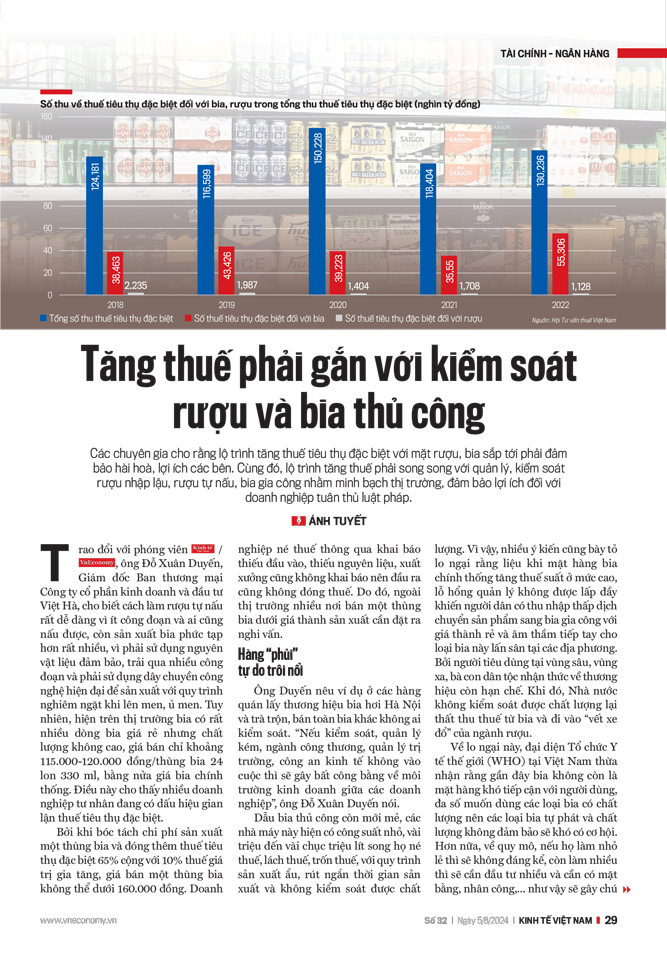 Tăng thuế phải gắn với kiểm soát rượu và bia thủ công - Ảnh 3