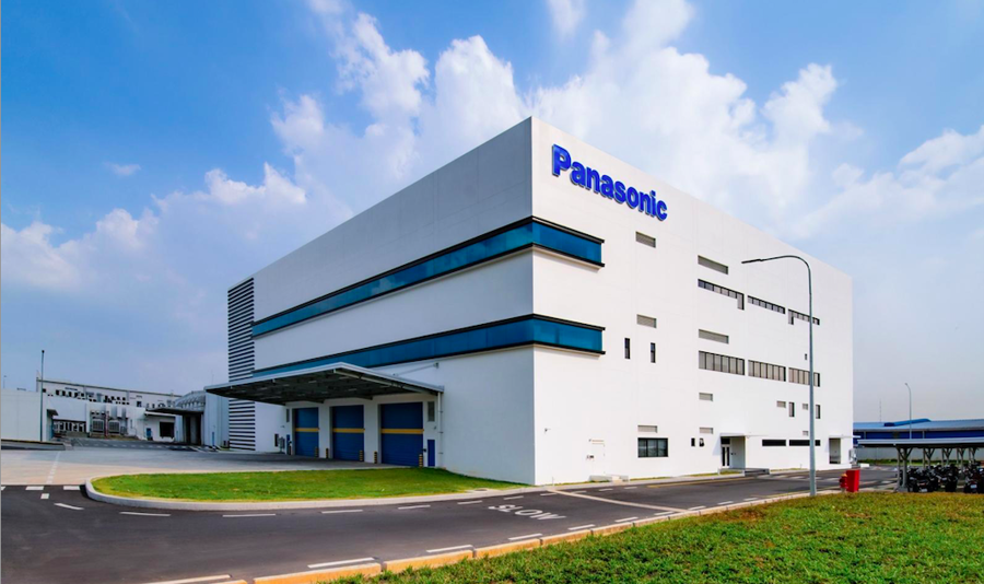 Nh&agrave; m&aacute;y của Panasonic Electric Works Việt Nam tại B&igrave;nh Dương.