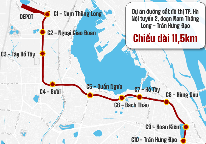 Metro Nam Thăng Long - Trần Hưng Đạo loay hoay xin điều chỉnh chủ trương, tăng vốn lên gấp đôi - Ảnh 1