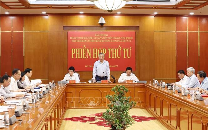 Quang cảnh phi&ecirc;n họp - Ảnh: TTXVN