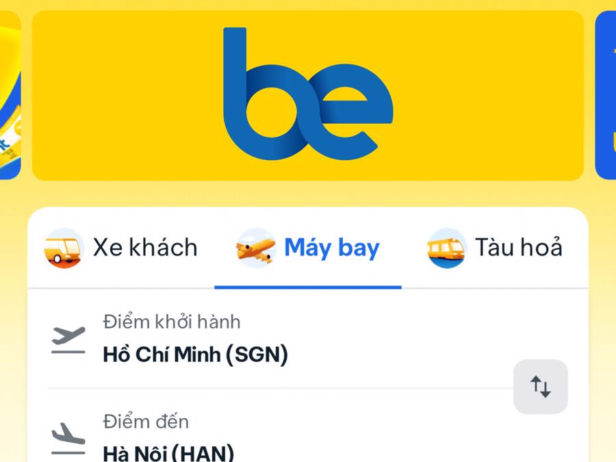 Trong khi c&aacute;c ứng dụng chỉ khai th&aacute;c đơn lẻ việc đặt v&eacute; hoặc đặt xe, BE đ&atilde; t&iacute;ch hợp đầy đủ 5 trong 1 loại h&igrave;nh di chuyển.