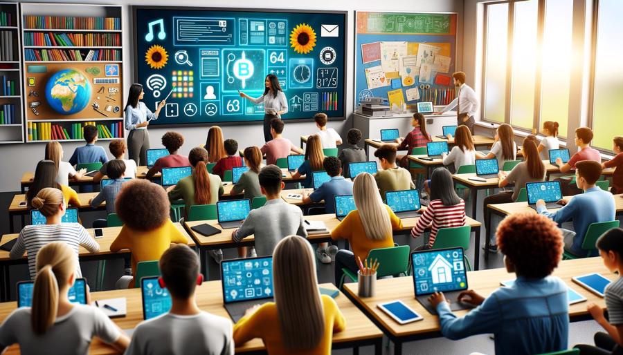 To&agrave;n bộ thị trường edtech Việt Nam đang c&oacute; khoảng hơn 800 sản phẩm, được ph&aacute;t triển bởi hơn 400 c&ocirc;ng ty kh&aacute;c nhau. Ảnh minh họa