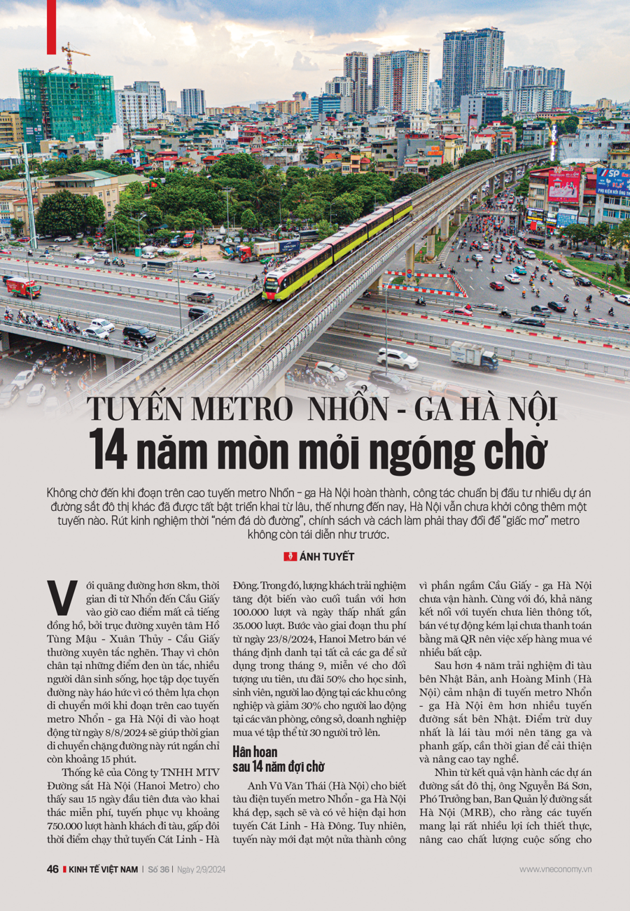 Tuyến metro  Nhổn - ga Hà Nội 14 năm mòn mỏi ngóng chờ  - Ảnh 10