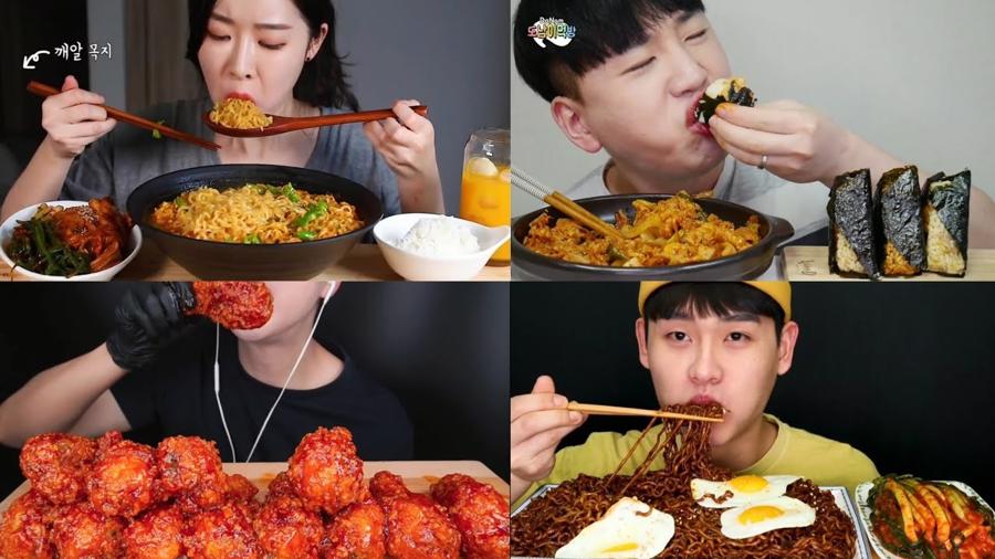 C&aacute;c video mukbang rất nổi tiếng tr&ecirc;n Youtube v&agrave; TikTok