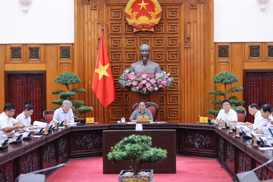 Quang cảnh phiên họp. Ảnh: VGP.