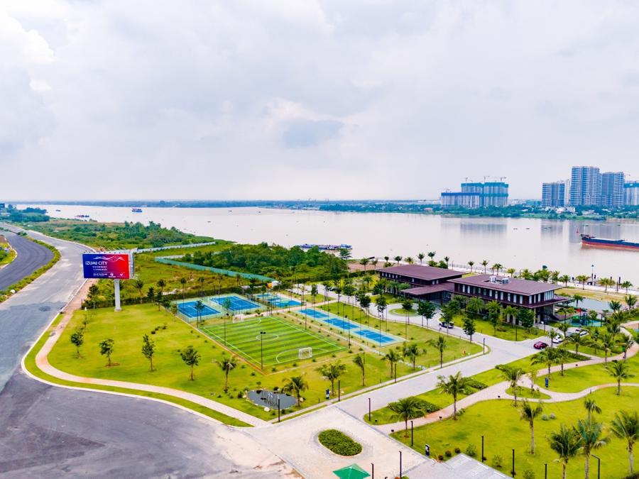 Izumi City - khu đ&ocirc; thị tích hợp tọa lạc b&ecirc;n dòng s&ocirc;ng Đ&ocirc;̀ng Nai.