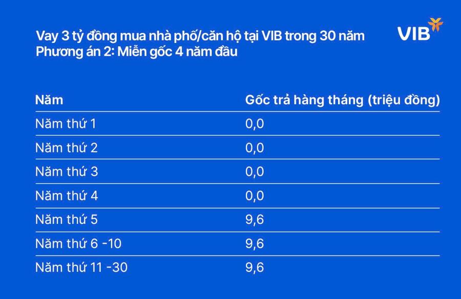 Giải pháp linh hoạt bậc nhất thị trường  từ VIB hỗ trợ vay mua nhà phố, mua căn hộ - Ảnh 4