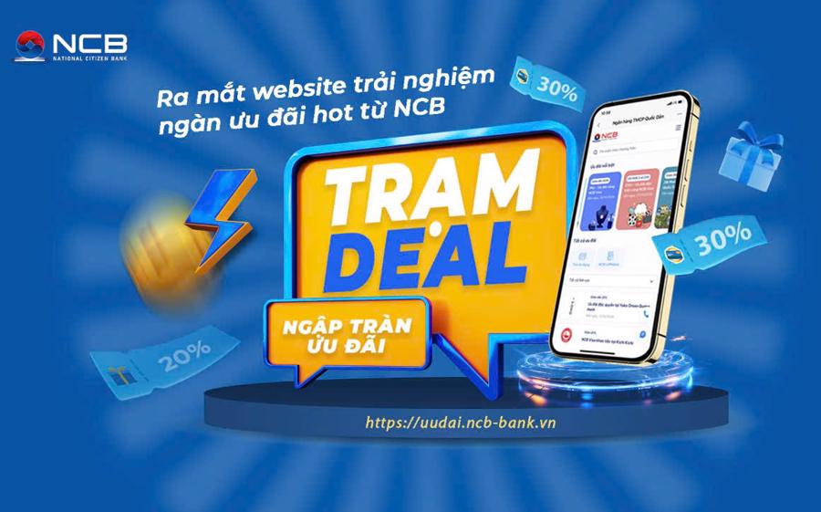 NCB ra mắt website ưu đãi chuyên biệt.