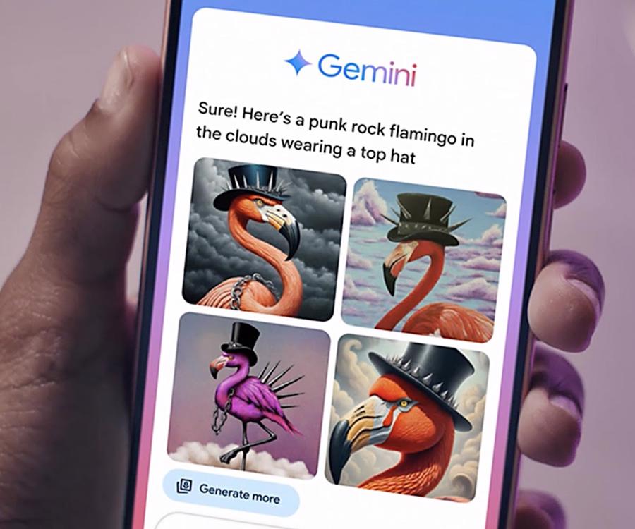 Tr&igrave;nh tạo h&igrave;nh ảnh bằng AI của Google Gemini.&nbsp;