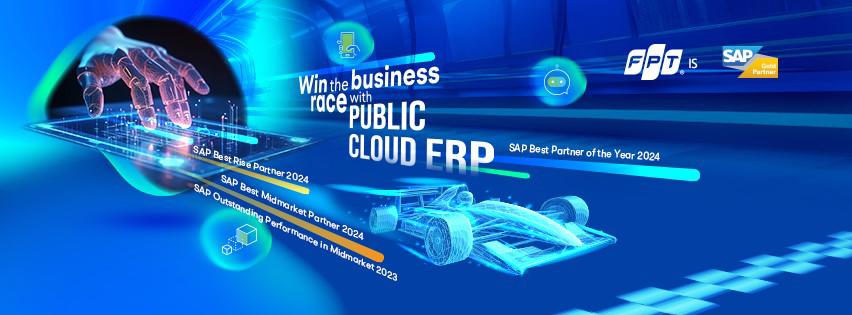 FPT IS c&ugrave;ng SAP Việt Nam mang đến giải ph&aacute;p SAP S/4HANA Cloud Public với từng g&oacute;i chuy&ecirc;n biệt cho từng nh&oacute;m kh&aacute;ch h&agrave;ng.