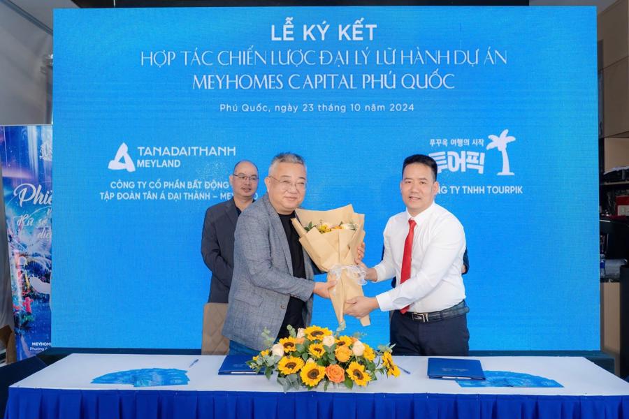 Meyhomes Capital Ph&uacute; Quốc hợp t&aacute;c với 15 thương hiệu lữ h&agrave;nh h&agrave;ng đầu.