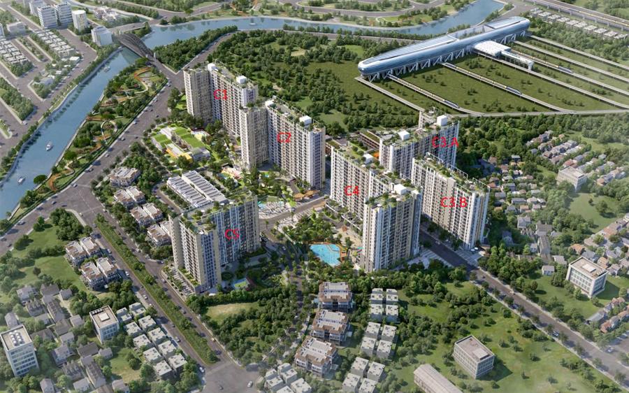 Dự &aacute;n Eco Sky Park Hải An c&oacute; quy hoạch b&agrave;i bản, chủ đầu tư uy t&iacute;n, trong tương lai dự &aacute;n sẽ mang lại vị thế mới cho quận Hải An. Ảnh - Tập đo&agrave;n Ecopark.