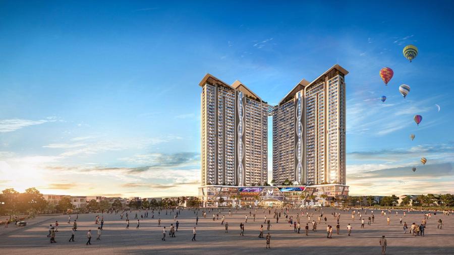 Phối cảnh 3D dự án VIC Grand Square - Việt Trì - Phú Thọ.