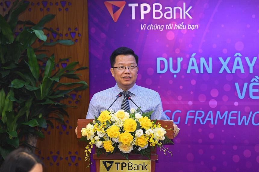 &Ocirc;ng Nguyễn Hưng - Tổng Gi&aacute;m đốc TPBank tự tin đội ngũ TPBank c&oacute; thể tiếp nhận chuyển giao kỹ thuật, c&ocirc;ng nghệ để thực thi tốt việc quản trị theo ti&ecirc;u chuẩn ESG.