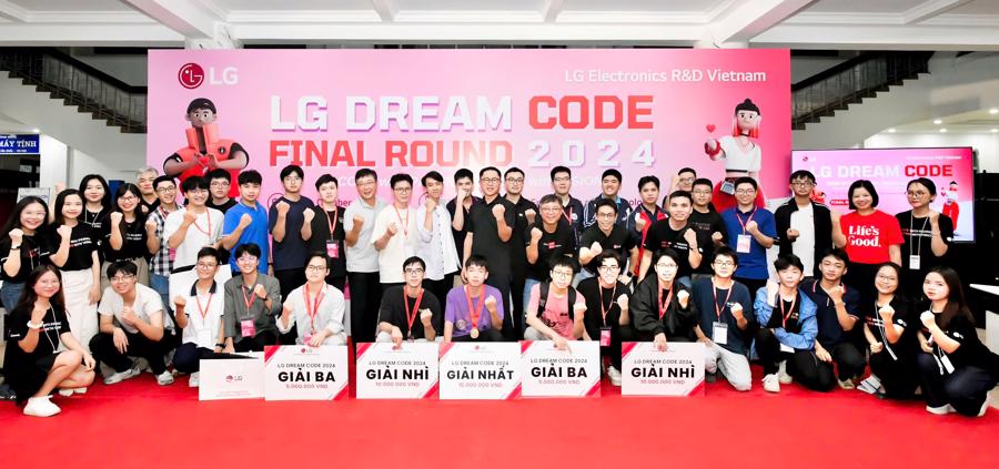 Kỳ thi LG Dream Code 2024.