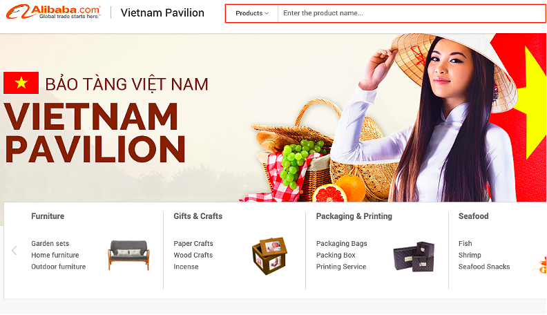 Giới thiệu “Gian hàng Quốc gia Việt Nam - Vietnam Pavilion” trên nền tảng thương mại điện tử Alibaba - Ảnh 1