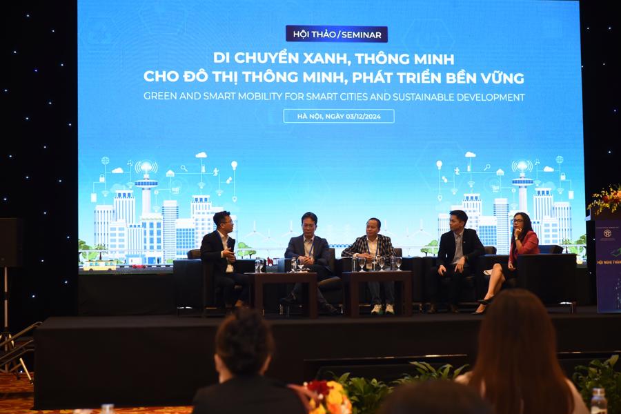 Hội thảo &ldquo;Di chuyển xanh, th&ocirc;ng minh cho đ&ocirc; thị th&ocirc;ng minh, ph&aacute;t triển bền vững&rdquo;