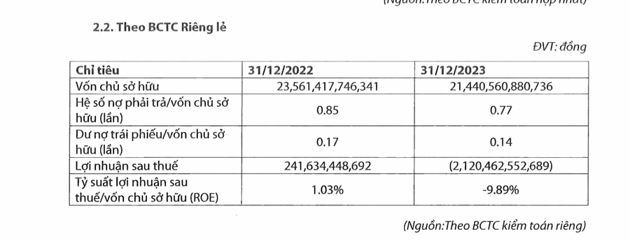 Năm 2023, Trung Nam Group báo lỗ 2.878,2 tỷ đồng  - Ảnh 1