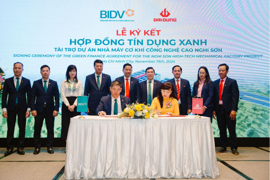 BIDV provides green credit for DDC&rsquo;s high-tech mechanical factory project.