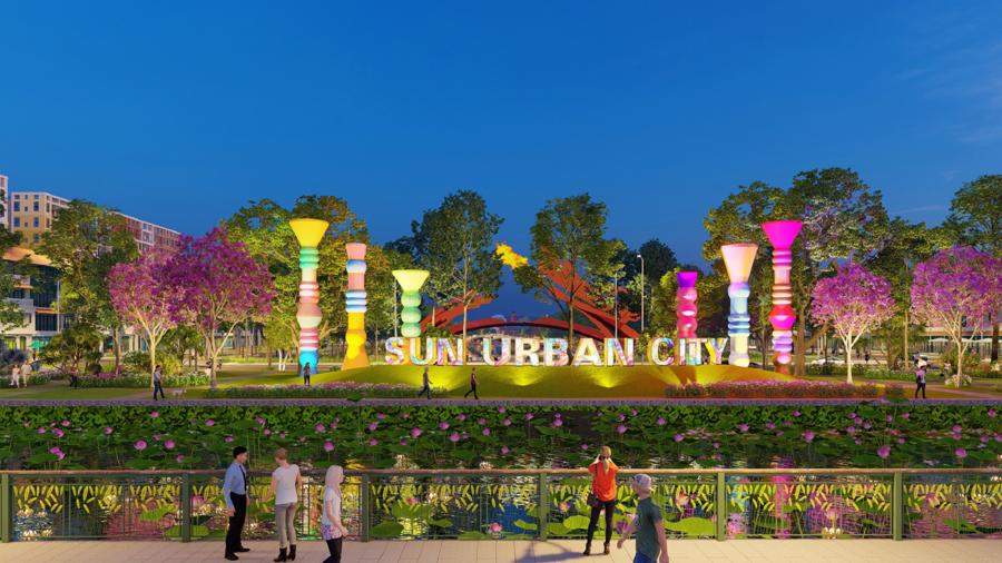 Sun Urban City mang đậm bản sắc văn h&oacute;a H&agrave; Nam.