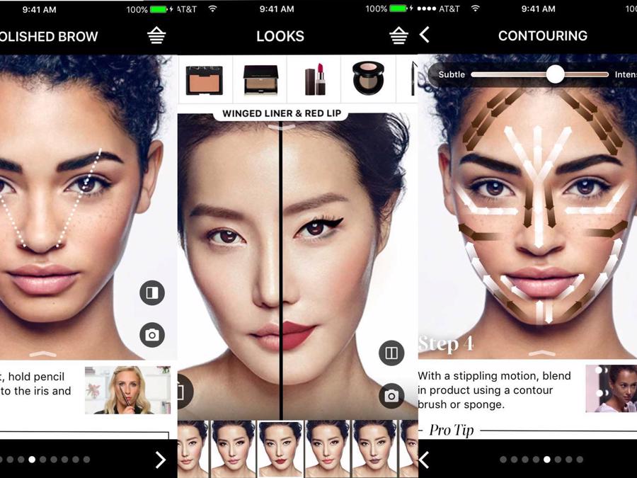 Tính năng Virtual Artist của Sephora được nhiều khách hàng đánh giá cao.