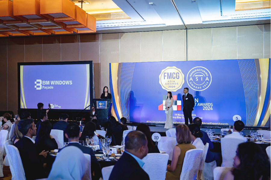 BM Windows honored with the Asian Export Awards 2024