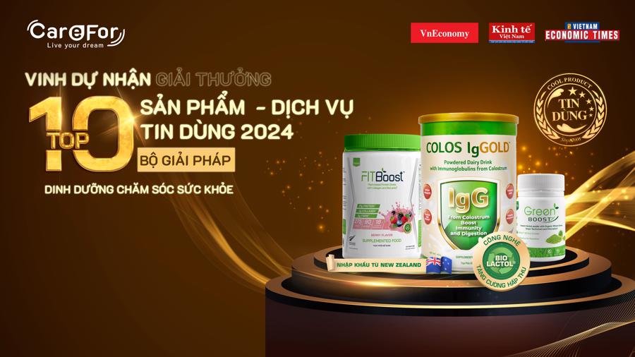 Tin Dùng Việt Nam 2024 vinh danh bộ 3 sản phẩm của Care For Việt Nam - Ảnh 1