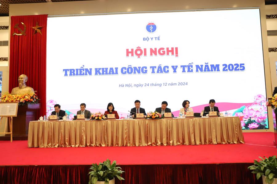 Hội nghị triển khai c&ocirc;ng t&aacute;c y tế năm 2025.&nbsp;