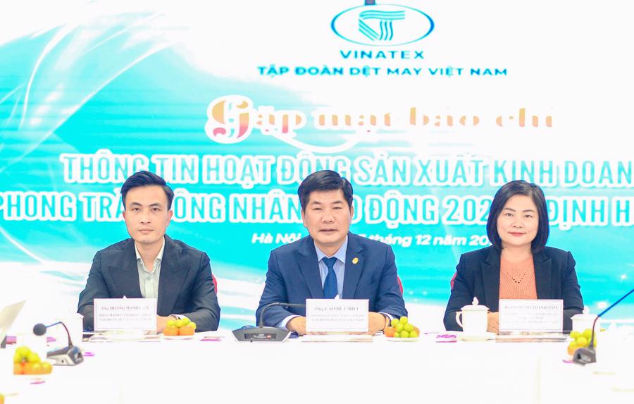 Vinatex&nbsp;th&ocirc;ng tin về hoạt động sản xuất, kinh doanh năm 2024, định hướng năm 2025.