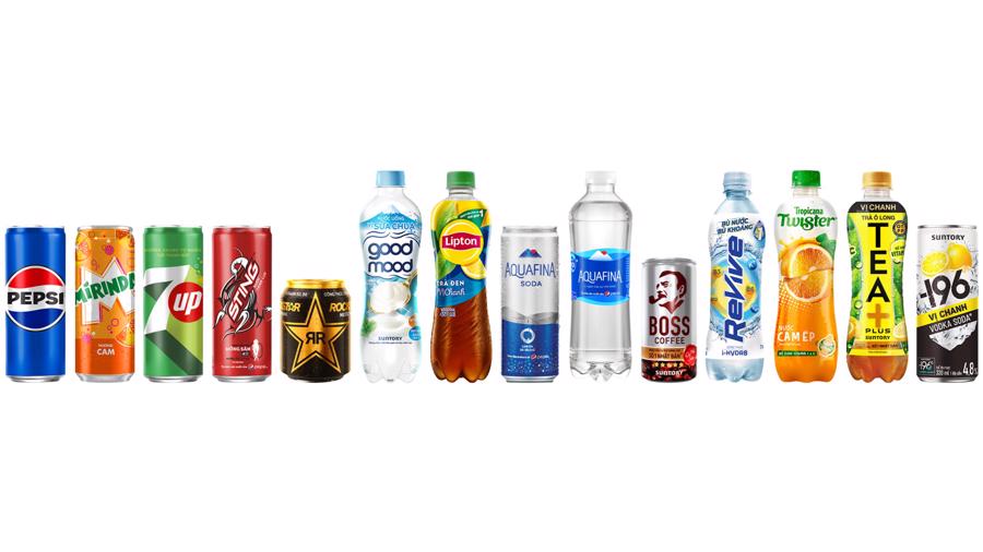 -196 l&agrave; gương mặt mới trong danh mục sản phẩm đa dạng của Suntory PepsiCo Việt Nam.