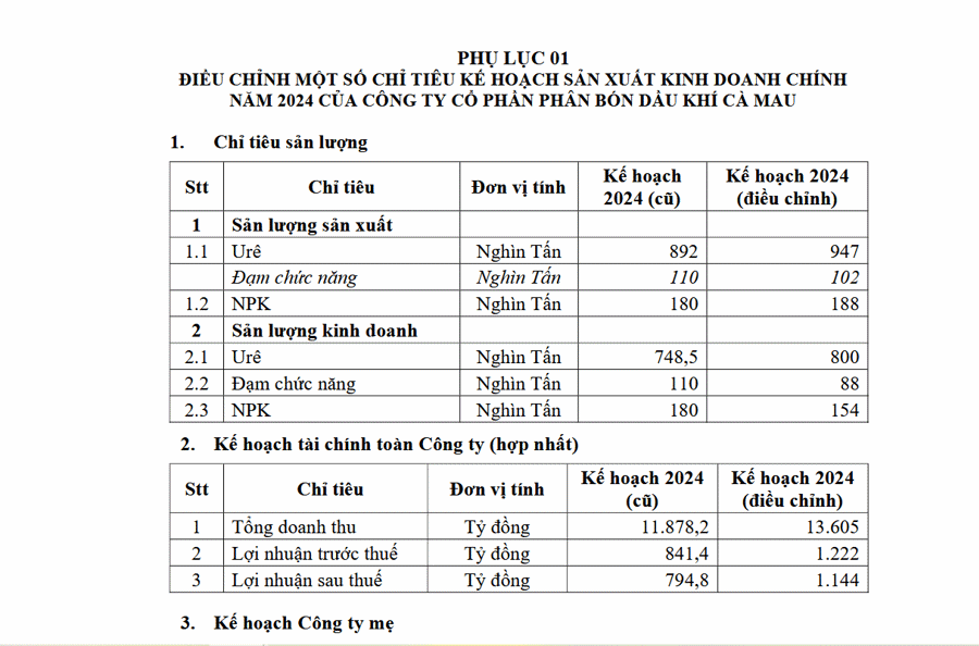 DCM bất ngờ nâng mục tiêu lợi nhuận 2024 tăng gần 44% so với kế hoạch - Ảnh 1