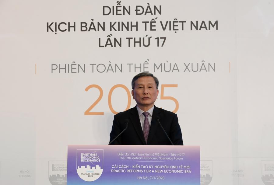 TS L&ecirc; Quang Huy,&nbsp;Ủy vi&ecirc;n Ban chấp h&agrave;nh Trung ương Đảng, Chủ nhiệm Ủy ban Khoa học C&ocirc;ng nghệ v&agrave; M&ocirc;i trường của Quốc hội. Ảnh: Việt Dũng