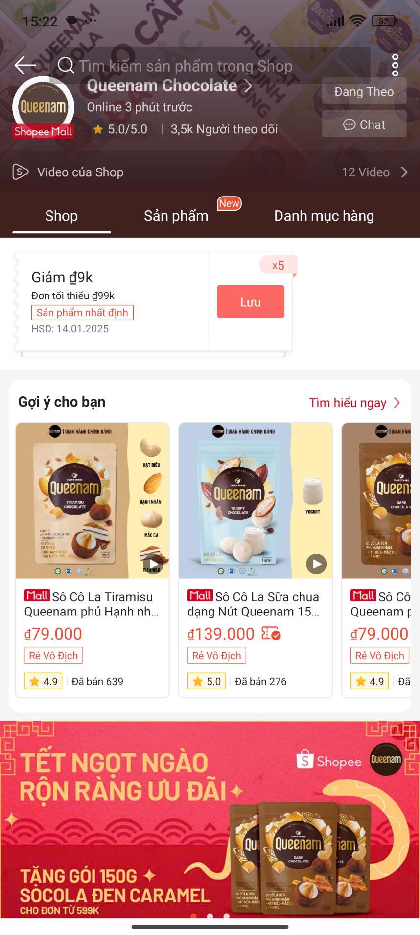 Shopee, TikTok Shop v&agrave; c&aacute;c nền tảng trực tuyến gi&uacute;p người ti&ecirc;u d&ugrave;ng tiếp cận được sản phẩm của Queenam. Ảnh: Queenam