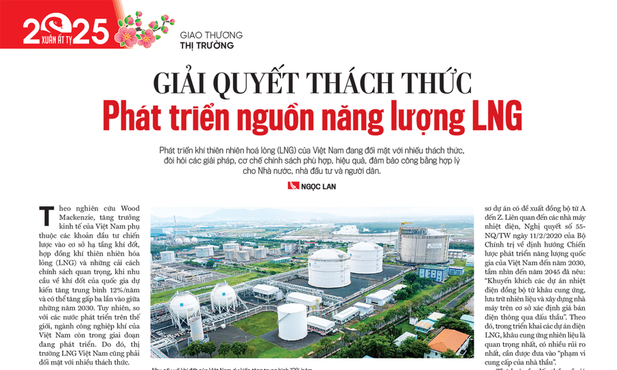 Giải quyết thách thức: Phát triển nguồn năng lượng LNG - Ảnh 1