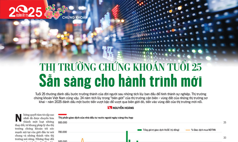 Thị trường chứng khoán tuổi 25: Sẵn sàng cho hành trình mới - Ảnh 9