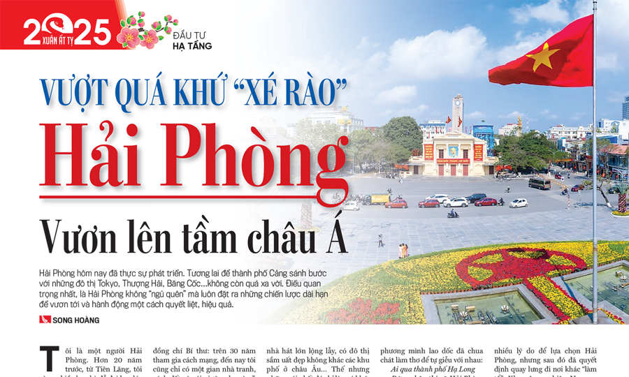 Vượt quá khứ “xé rào”, Hải Phòng vươn lên tầm châu Á - Ảnh 1