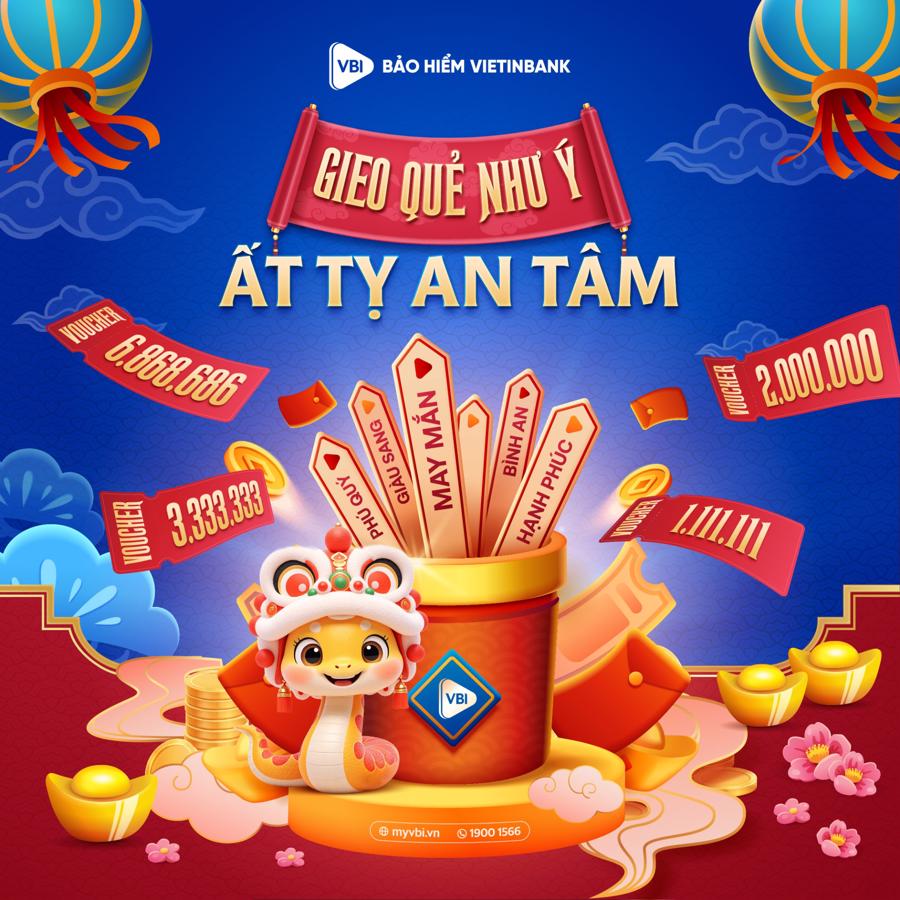 “Gieo quẻ như ý, Ất Tỵ an tâm” cùng Bảo hiểm VietinBank - 1xbet que es - Ảnh 1