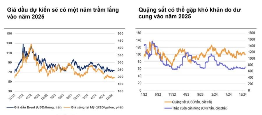 Giá hàng hóa năm 2025: Vàng sớm lên 3.000 USD/ounce, dầu và quặng sắt trầm lắng? - Ảnh 1