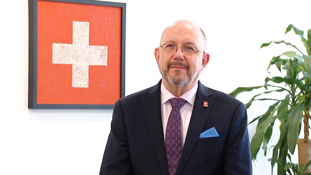 Swiss Ambassador to Vietnam Thomas Gass - Photo: VGP